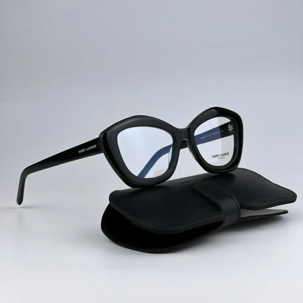 NEW Saint Laurent SL68 OPT 001 Black Cat Eye Women Eyeglasses